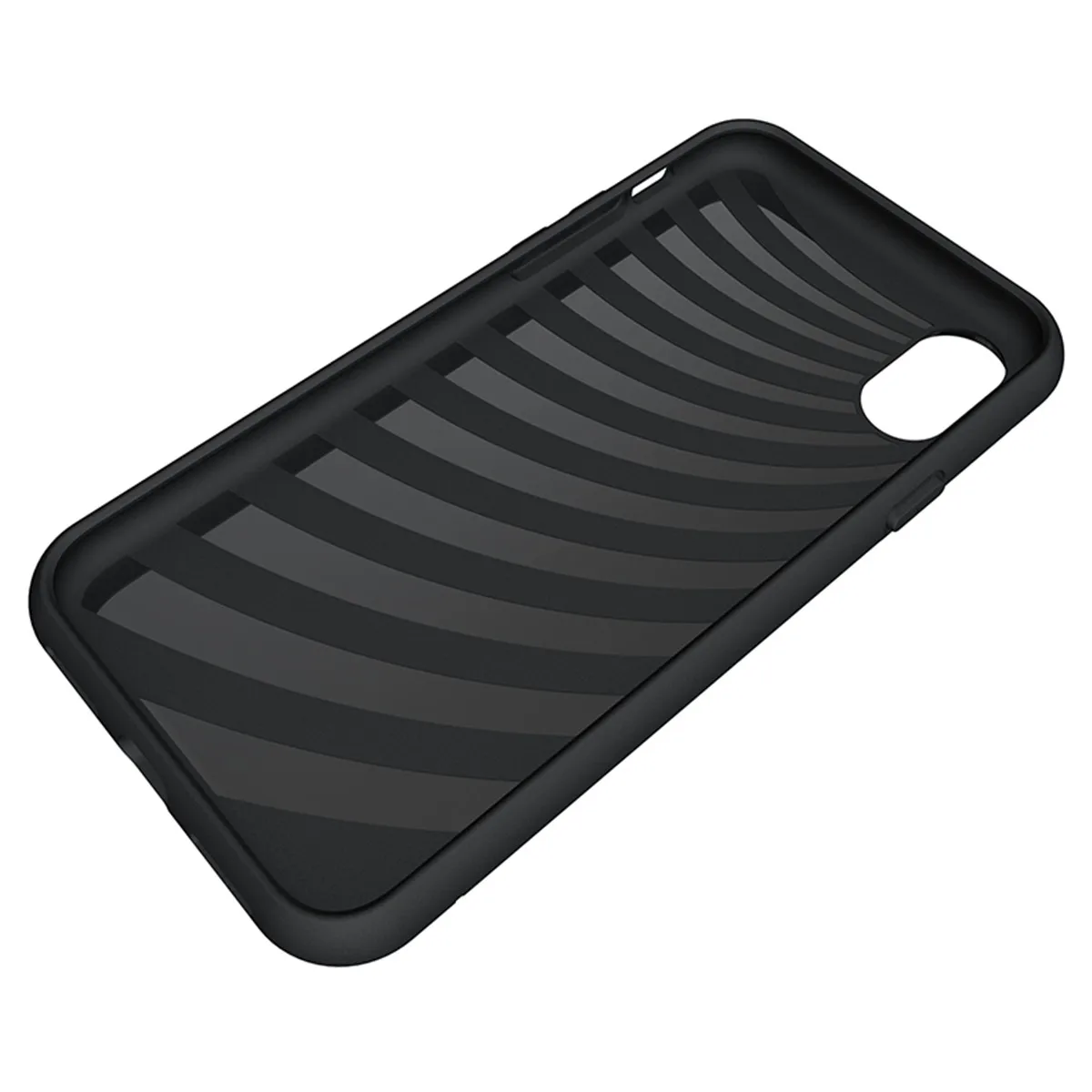 For iPhone X Xs Case Shockproof Dual Layer Slim Carbon Fiber Protective Armor Back Cover Hoesje Card Slot Kickstand | Мобильные
