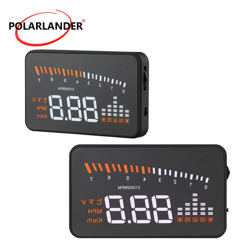 Car detector New OBD2 HUD car styling alarm system Projector 5.5 Inch Comprehensive Display Head Up | Автомобили и мотоциклы