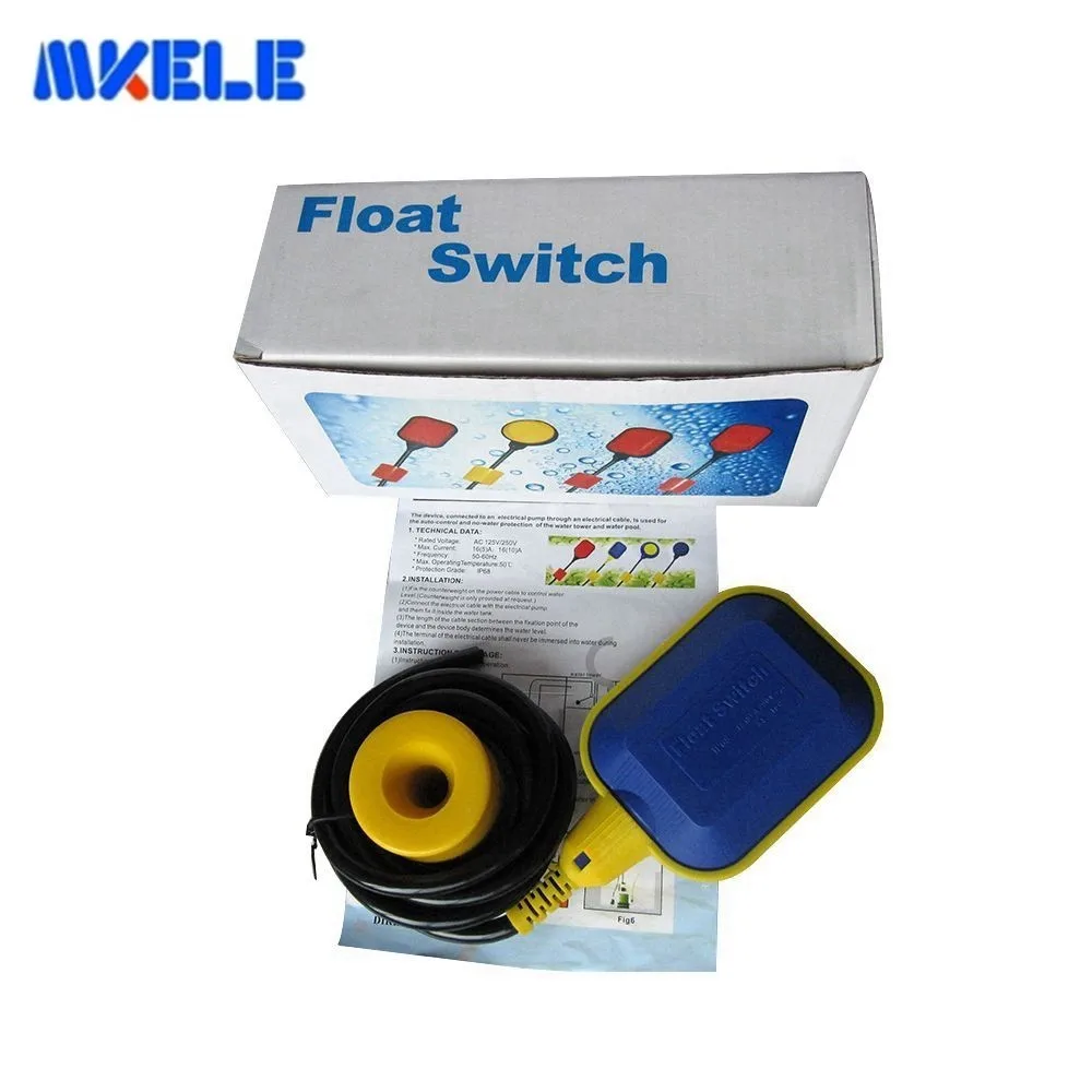 Флуоресцентный выключатель длина 2 м 2018 г.|cable float switch|cable switchcable meter |