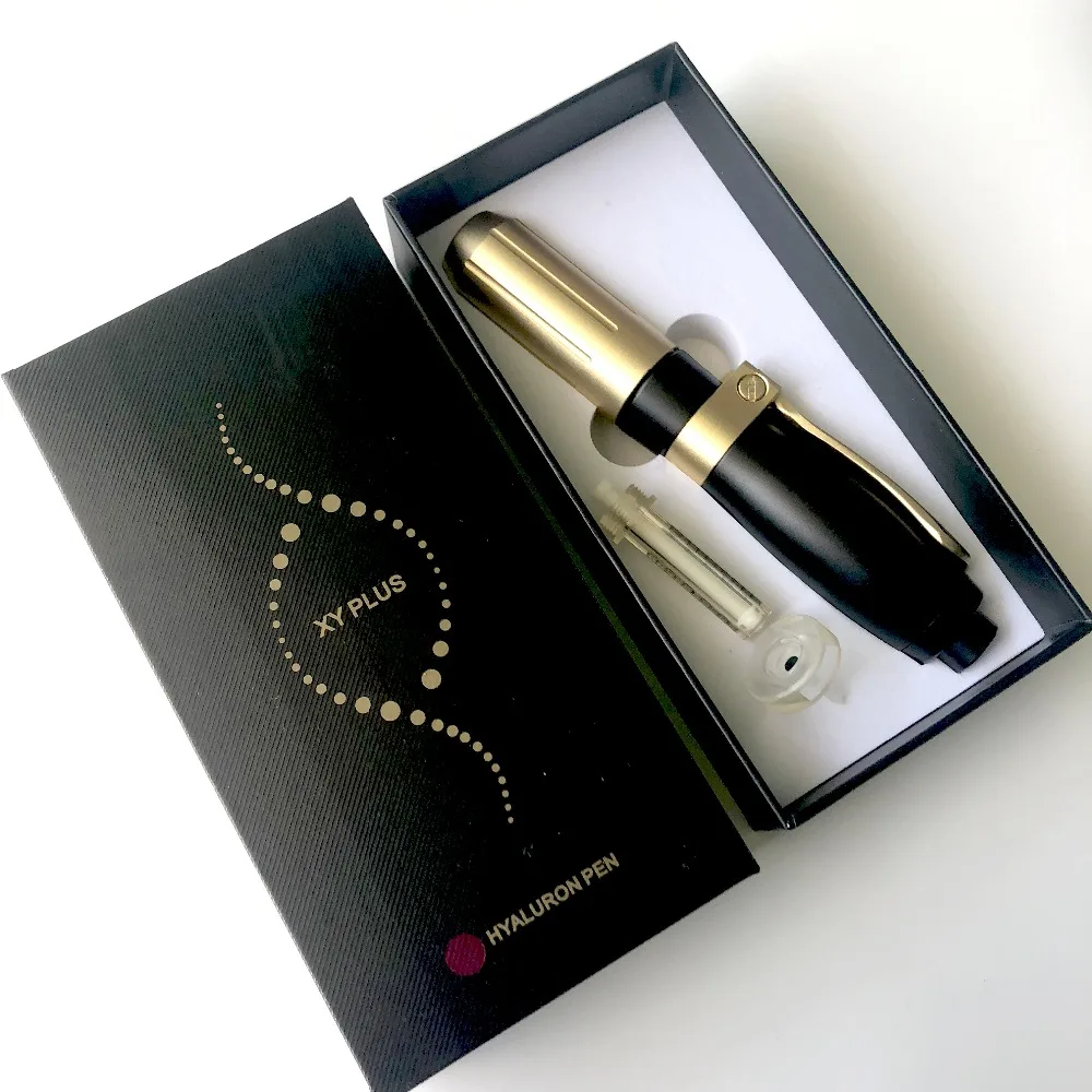 

10PCS DHL High Pressure Hyaluronic Acid Pen High density metal For Anti Wrinkle Lifting Lip hyaluron gun atomizer hyaluron pen