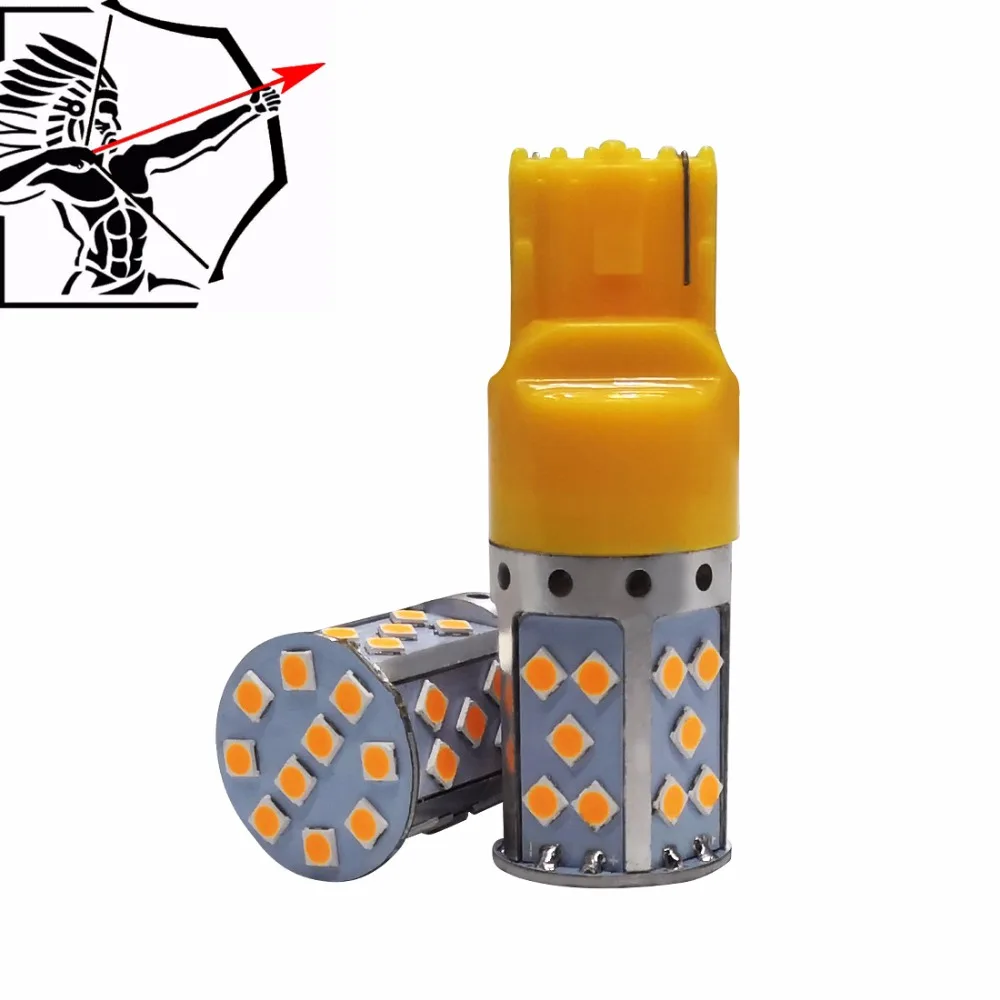 2 шт * Canbus Error Free светодиодный T20 7440 3030 35SMD лампы для автомобилей сигнала поворота