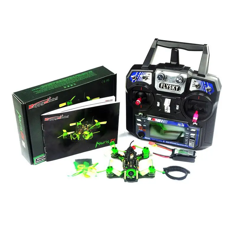 Happymodel Mantis85 мини Бесщеточный четырехосевой FPV пересекающая машина Рождественский