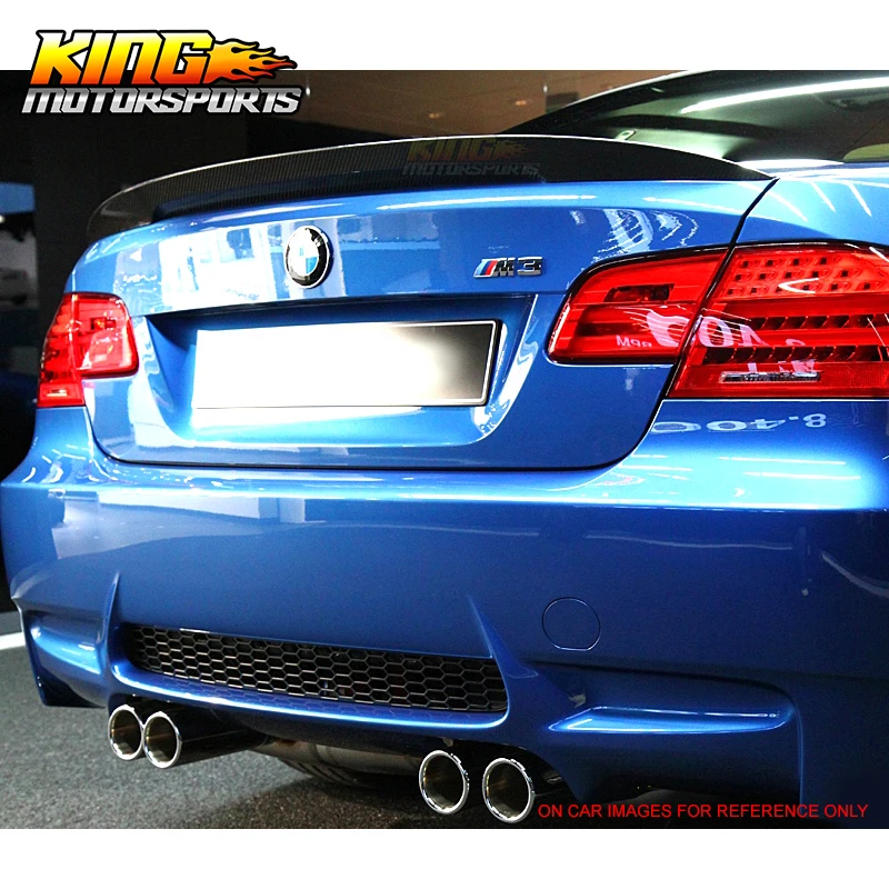 Подходит для 07 13 BMW E92 Coupe 328i 335i M3 Performance High Kick спойлер заднего багажника крыла ABS
