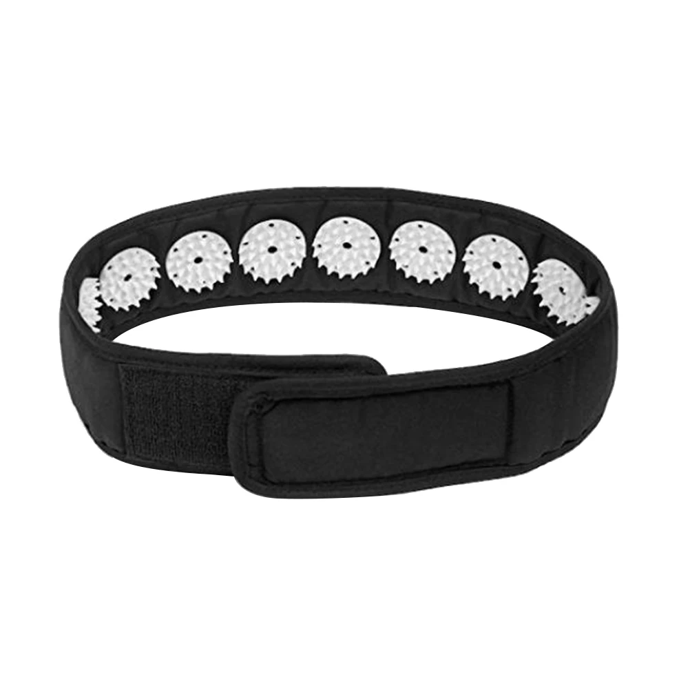 

Lightweight Portable Acupressure Wrap Lift Up And Chin Up Belt Acupuncture Massage Belt For Muscle Stress Relaxation Neck Relief