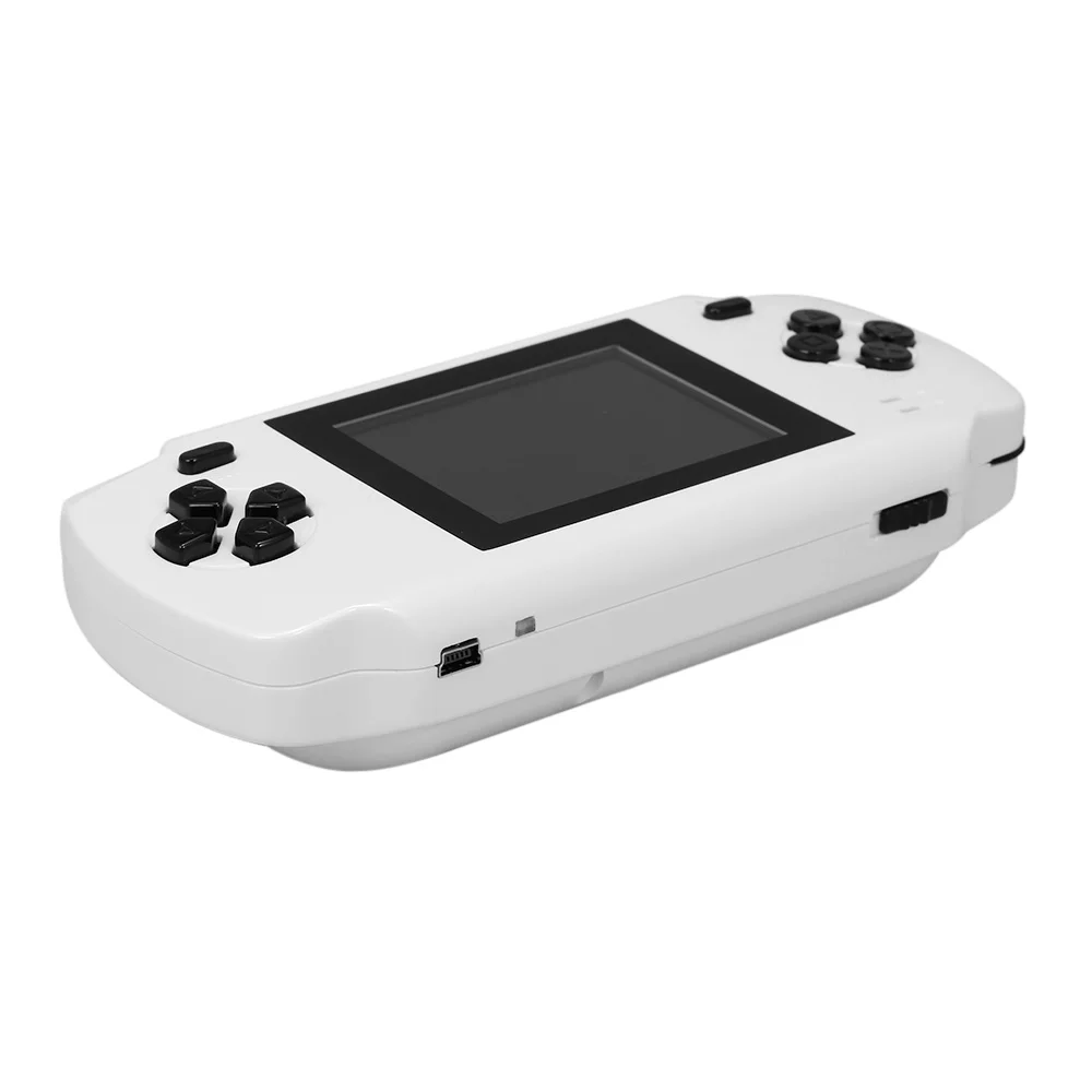 Powkiddy S600 3 0 дюймовая игровая консоль Встроенная 68 классических игр 8-битная Av Out