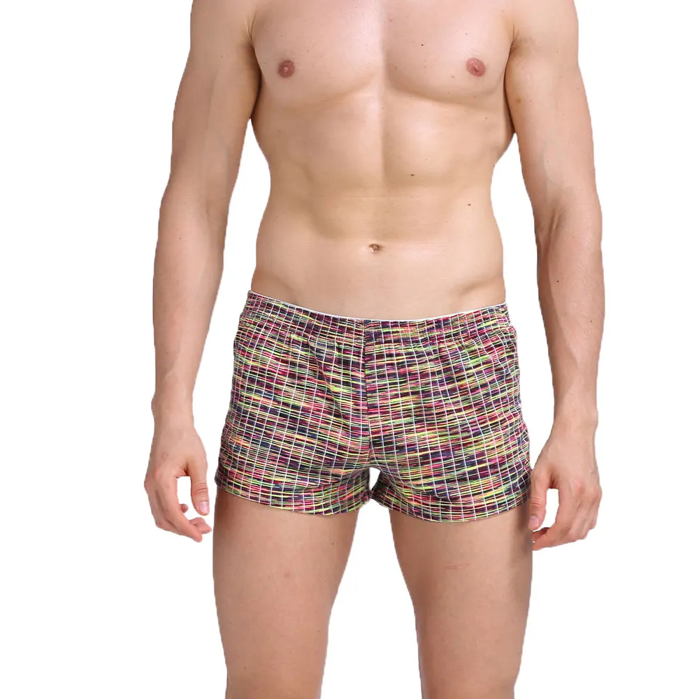 Шорты Мужские приталенные хлопок штаны для сна домашняя одежда повседневные