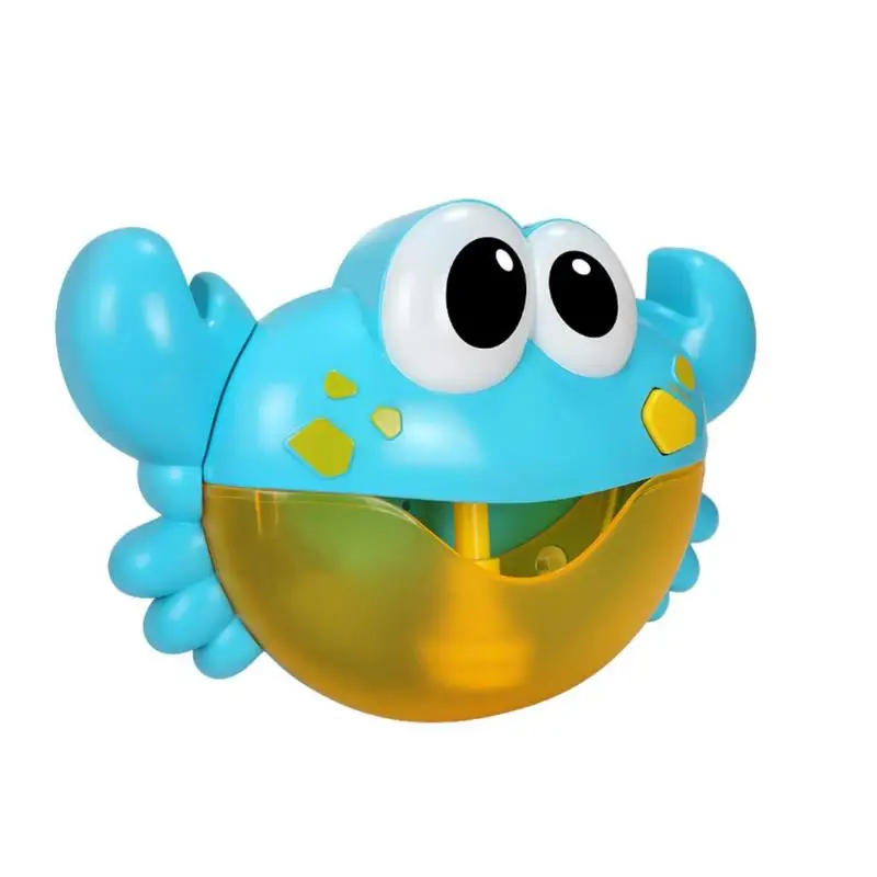 Bubble Crab Baby Bath Toy Blue Funny Maker Ванна мыльница игрушки революционное творчество