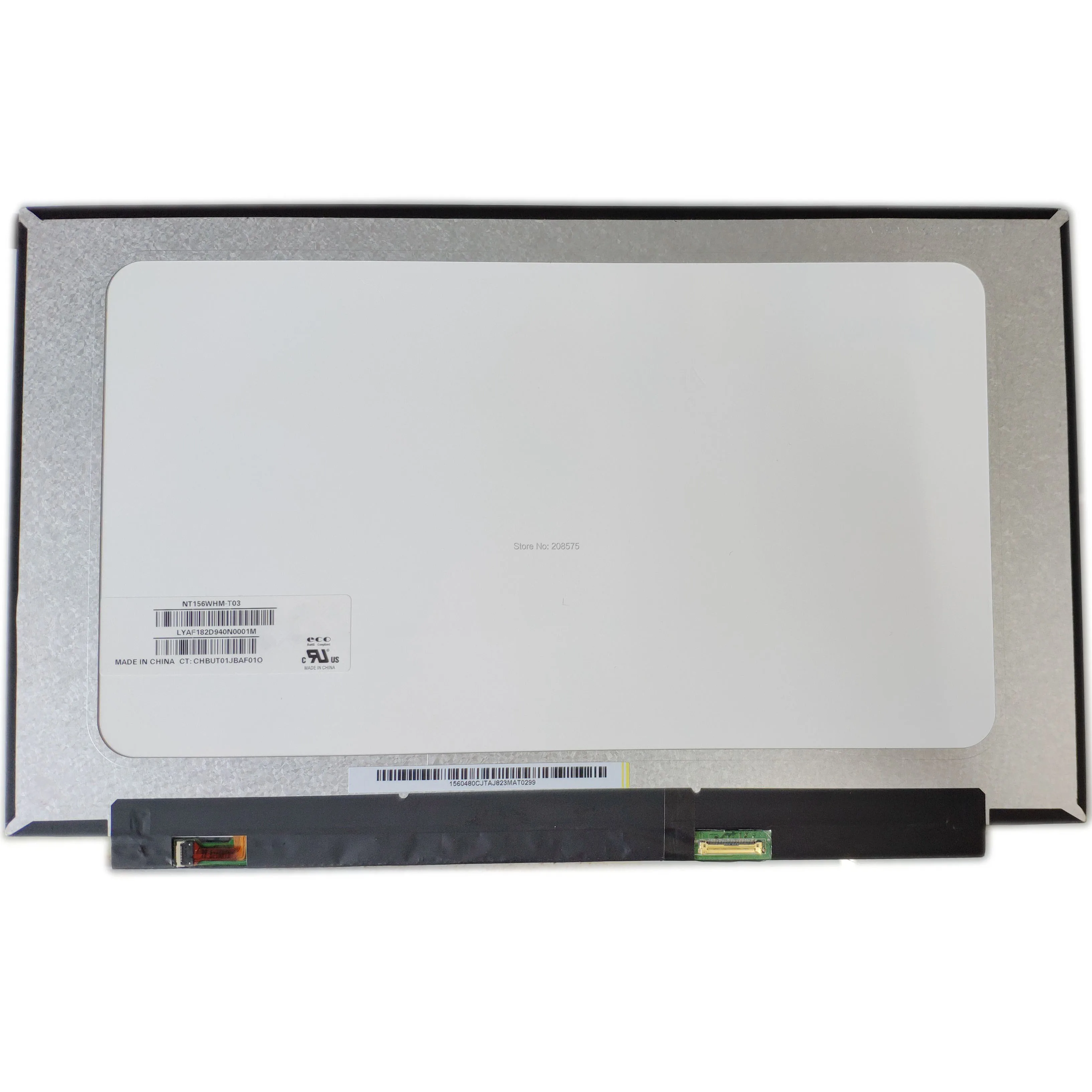 Сенсорный ЖК-дисплей NT156WHM-T03 дюйма NT156WHM T03 15 6 Светодиодная панель 1366*768 без