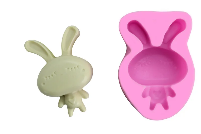 Шоколадная форма Rogue Rabbit Fondant силиконовая украшения формочка для печенья Кухня