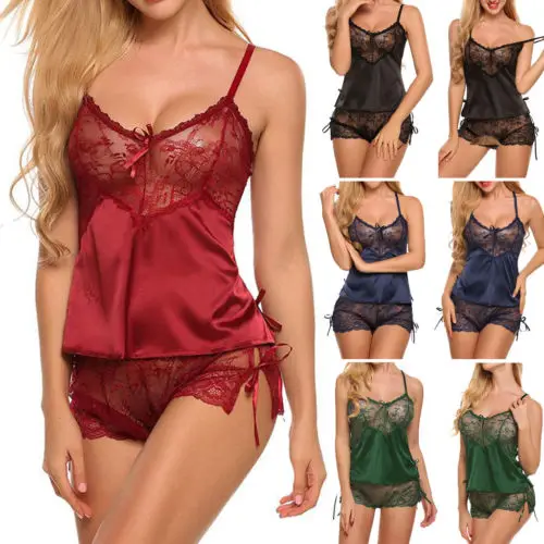 Новое сексуальное нижнее белье с V-образным вырезом ночная сорочка без рукавов