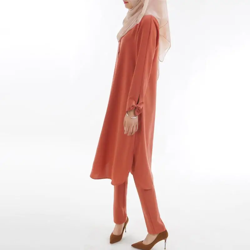 Abaya мусульманские женские комплекты Ближний Восток наружный исламский костюм