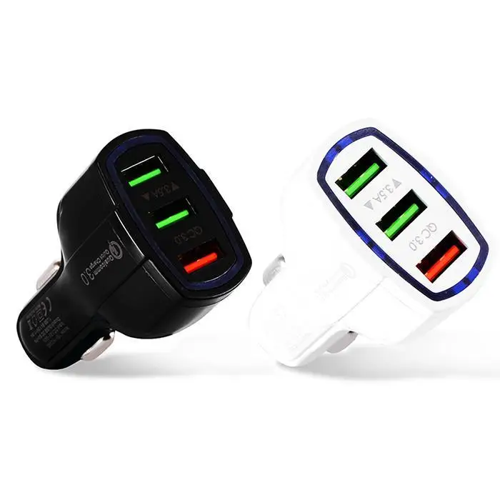 Автомобильное зарядное устройство Quick Charge 3 0 для мобильного телефона Usb Qualcomm Qc