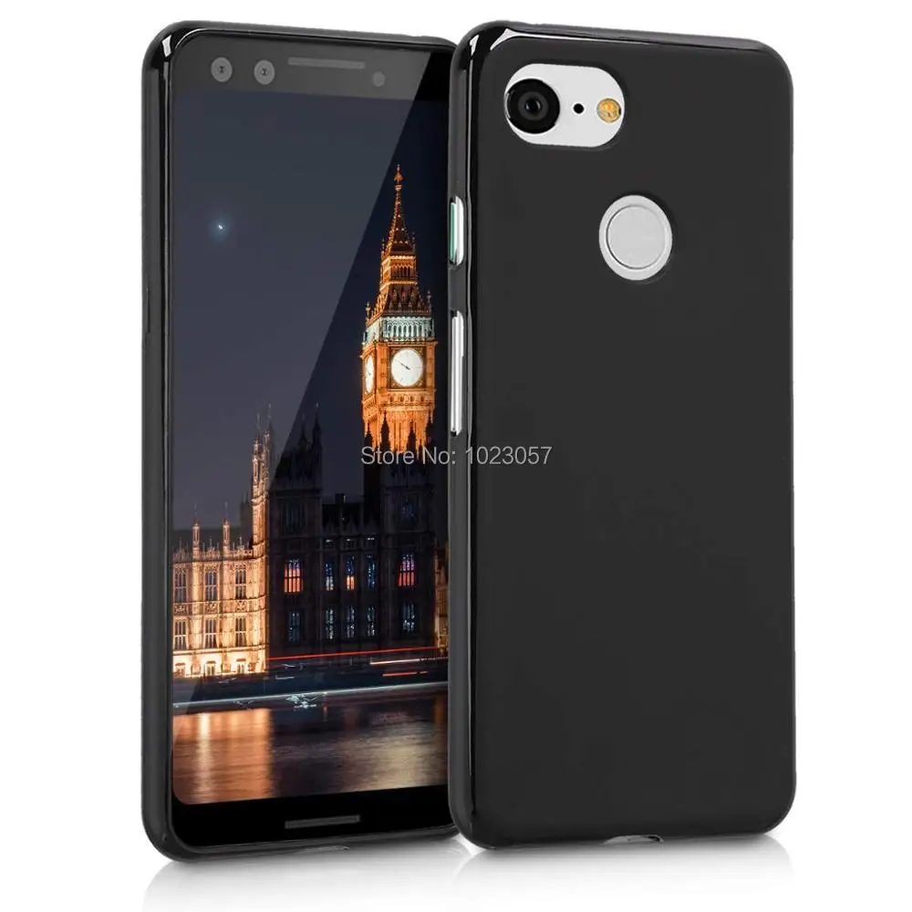 Soft For Google Pixel 3A Case XL Black Clear TPU Matte |
