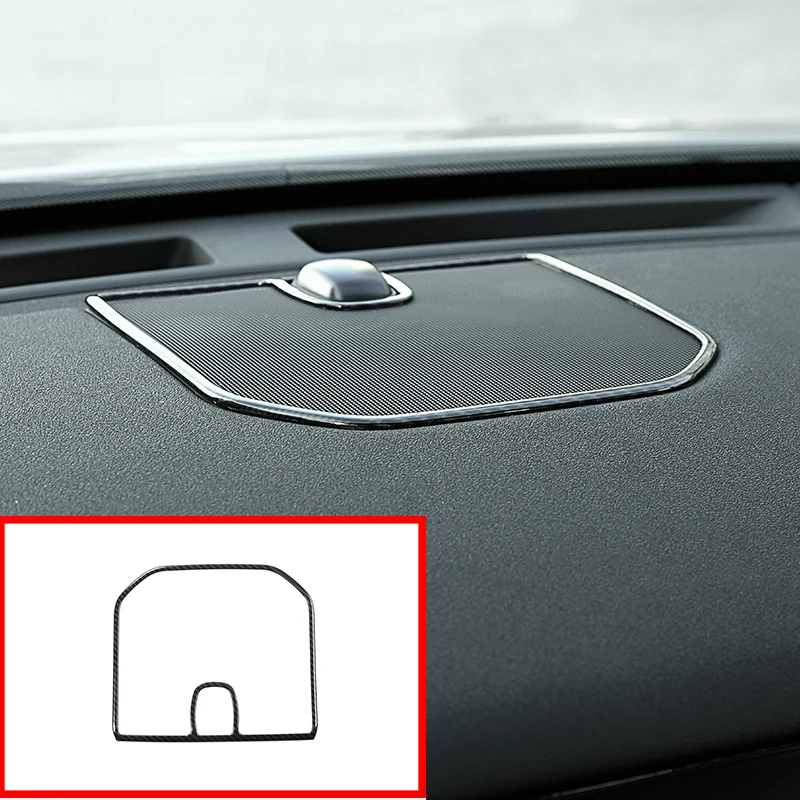 

Украшение для приборной панели из АБС-пластика в стиле углеродного волокна, отделка рамы, аксессуары для Land Rover Discovery Sport 2015 2016 2017, Стайлинг ав...