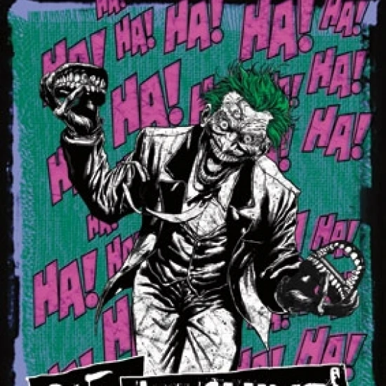 Ламинированный плакат Joker-Die Laughing (24x36) | Дом и сад