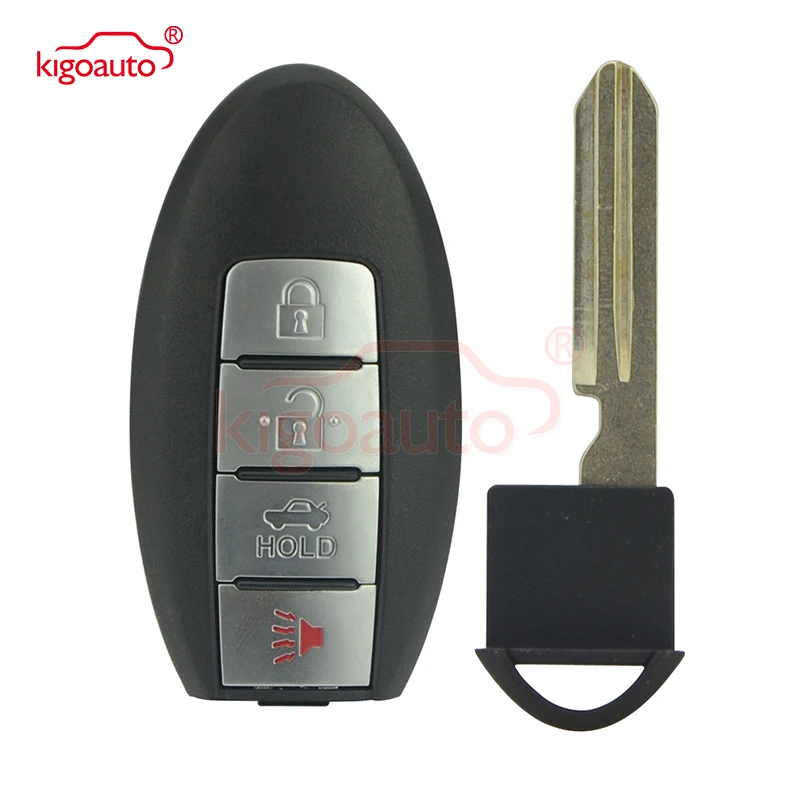 Kigoauto 4 кнопки умный Автомобильный Дистанционный ключ 433 92 МГц для Nissan Altima Maxima Murano