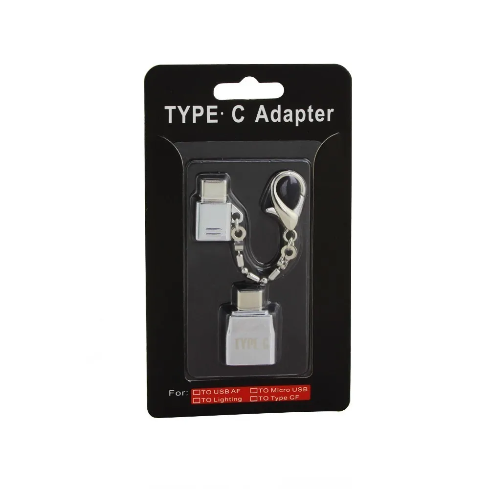 Мини USB Type C OTG адаптер для компьютерных аксессуаров Macbook Huawei P20 Lite папа к Micro/USB