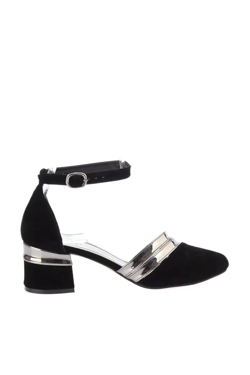 Soho/черные замшевые Платиновые женские туфли на высоком каблуке 12859|Женские туфли|