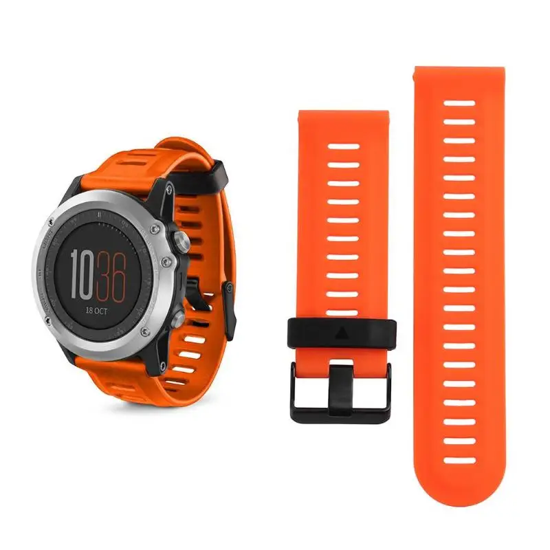 Силиконовый ремешок для наручных часов Garmin Fenix3 Fenix3HR Fenix5X | Электроника