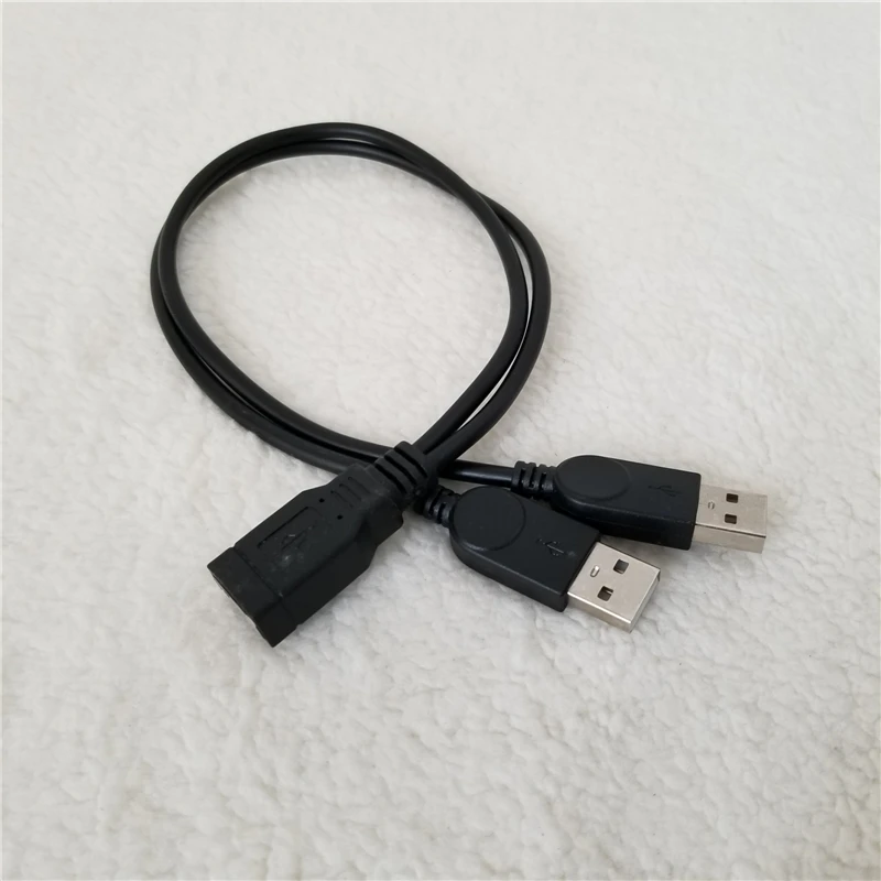 USB 2 0 от 1 до разветвитель зарядного устройства кабель питания Штекерный адаптер