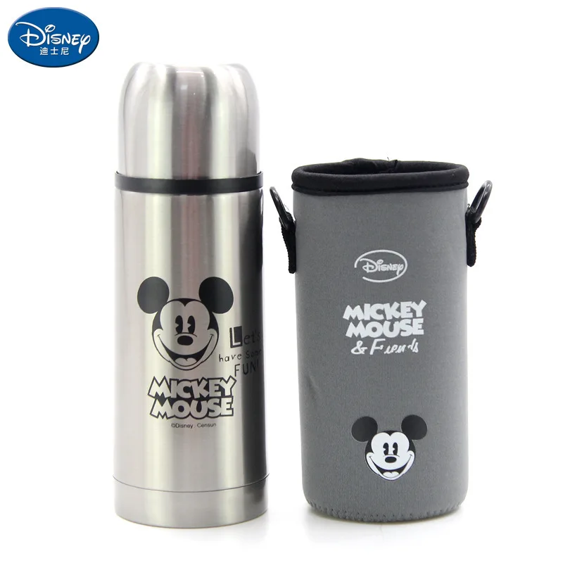 Кружка Disney 350 мл с мультяшным рисунком Детская кружка для питья из нержавеющей