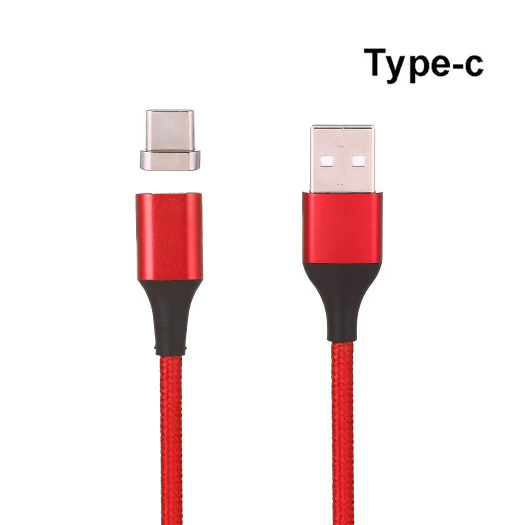 Профессиональный Тип usb C Магнитный зарядный 3A кабель совместимый интерфейс Android