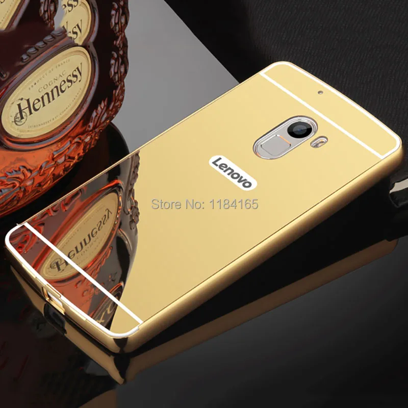 JONSNOW Case for Lenovo X3 Lite K4 Note A7010 Luxury Ultra Light Metal Aluminum Alloy Frame Mirror Back Cover Durable Shell |