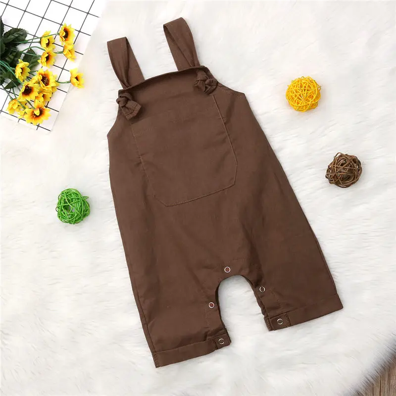 Emmababy/Модный Милый повседневный комбинезон для новорожденных мальчиков и девочек