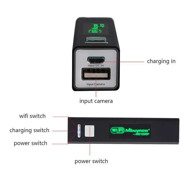 Group Vertical 5 м 8LED Wi Fi бороскоп эндоскоп для исследования змей к Камера iPhone iOS и Android