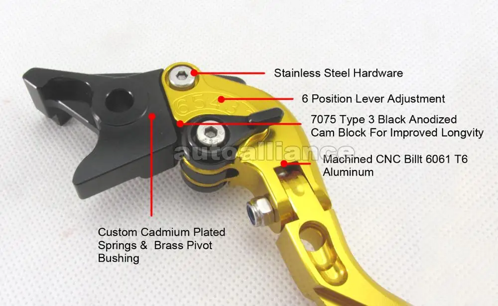 Складные Выдвижные рычаги тормозной муфты для Ducati 748 916 900SS MONSTER 400 600 620 750 750IE 900 ST2