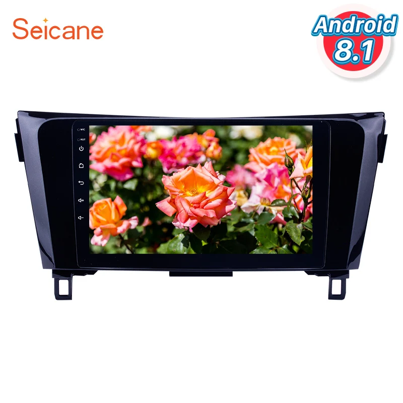 Система мультимедийной навигации Seicane 9 дюймов Android 8 1 GPS радио Bluetooth для Nissan X Trail 2013