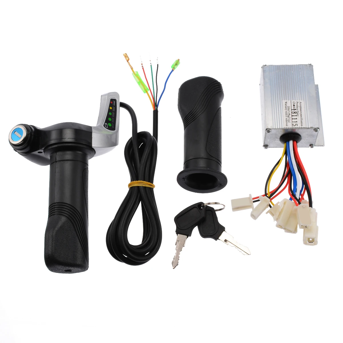 

Electric Bicycle Scooter Accessories Brushed Controller & Throttle Twist Grip 24V 250W New Motor Controller Bicycle Supplies