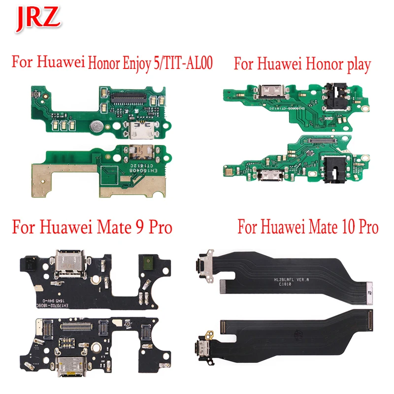 JRZ для Huawei Honor Enjoy 5/TIT AL00 play USB порт зарядное устройство док станция разъем гибкий