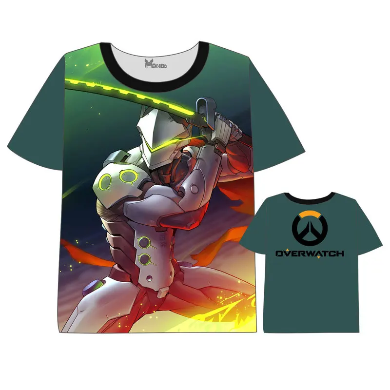 Футболка D.VA roadhog с короткими рукавами для мужчин и женщин костюм костюмированной