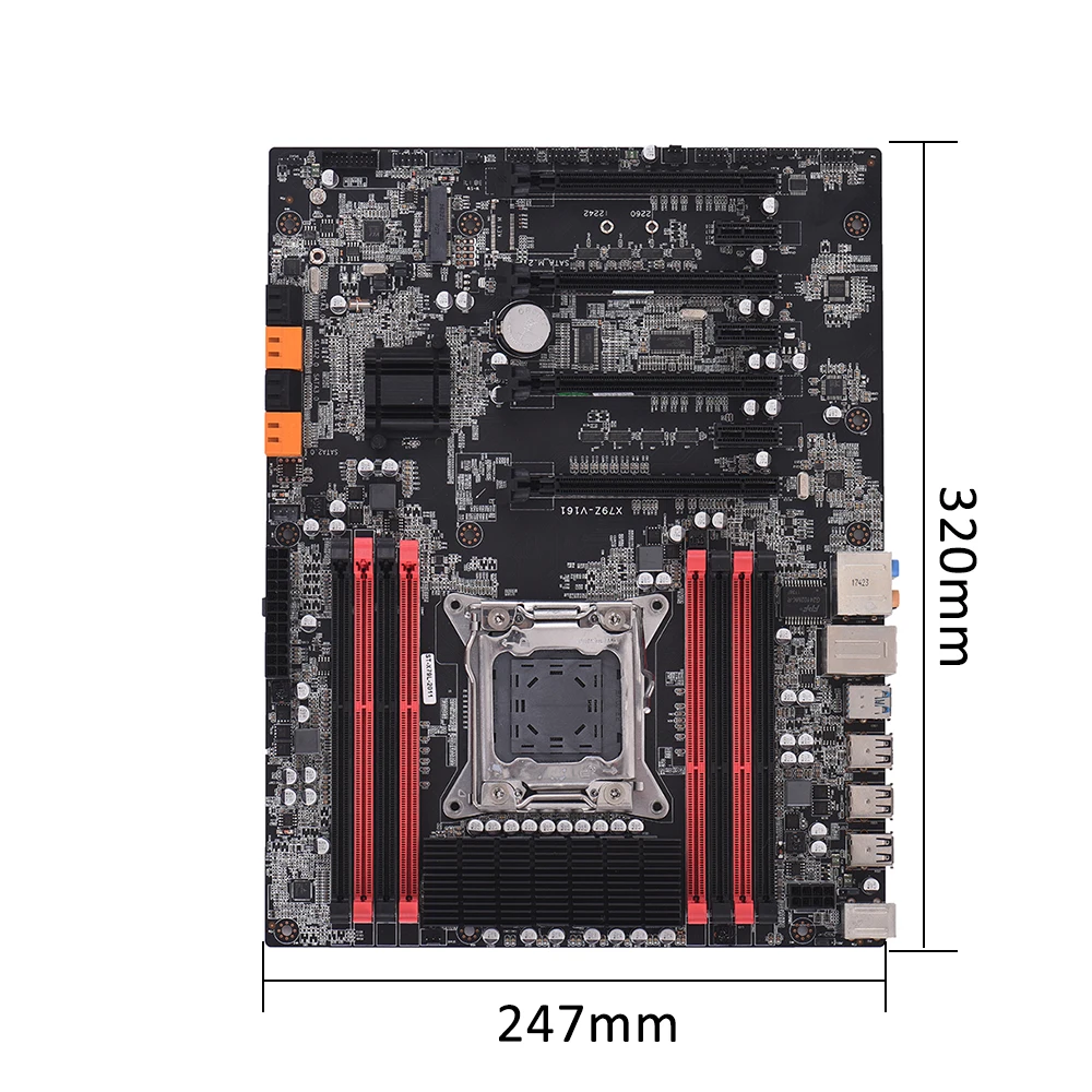X79Z-V161 материнская плата EATX ECC LGA2011 SATA 3,0 USB 3,0 порты материнская плата DDR3 128 ГБ Объем памяти для компьютера
