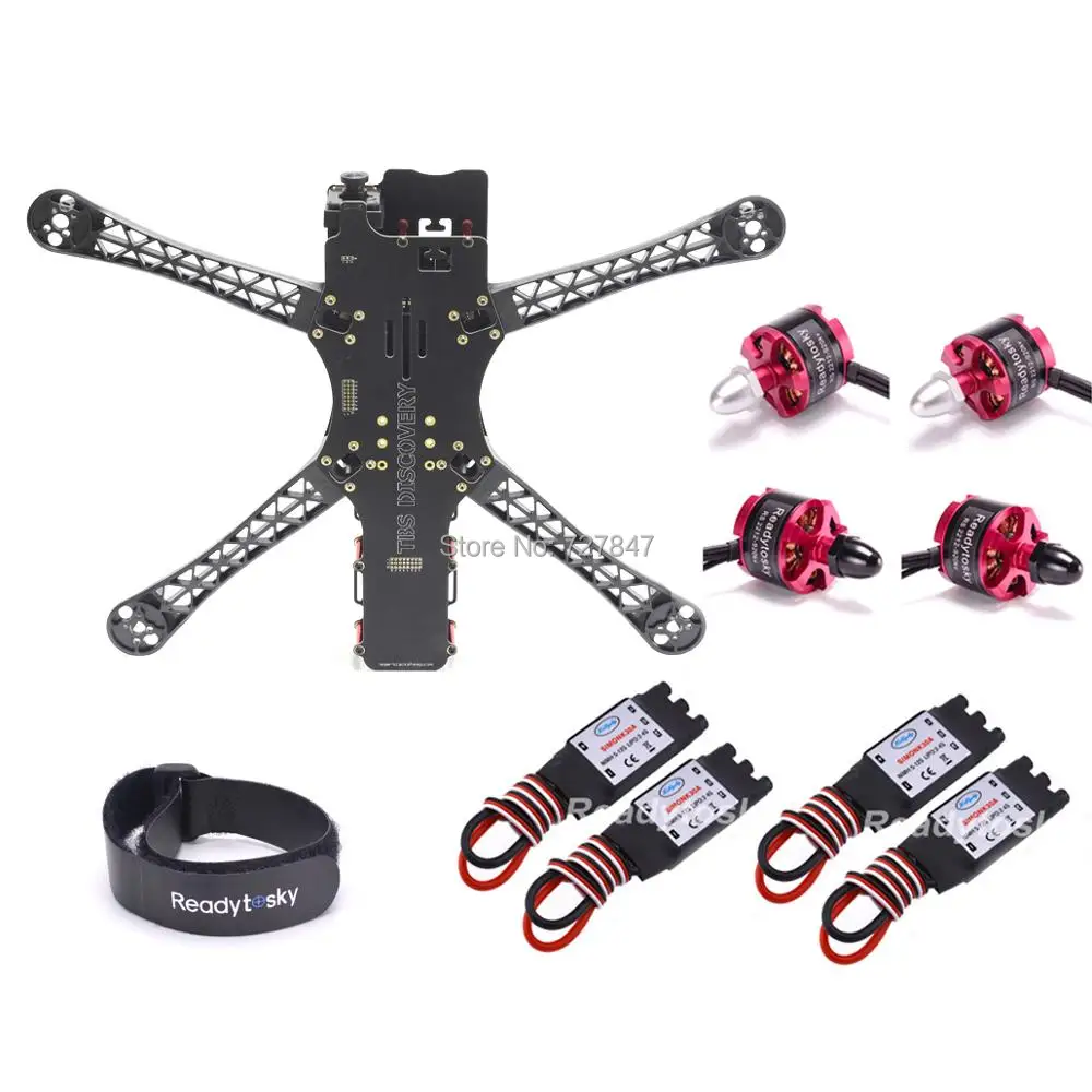 

FPV Quadrocopter X500 500 500-V2 Alien Frame 500mm 2212 920KV Motor 30a Simonk Brushless esc for Multicopter BlackSheep