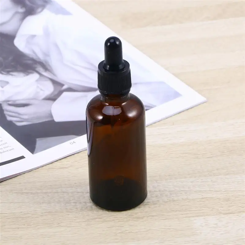 Refillable Empty Essential Oil Bottle With Dropper Spray Glass | Дом и сад