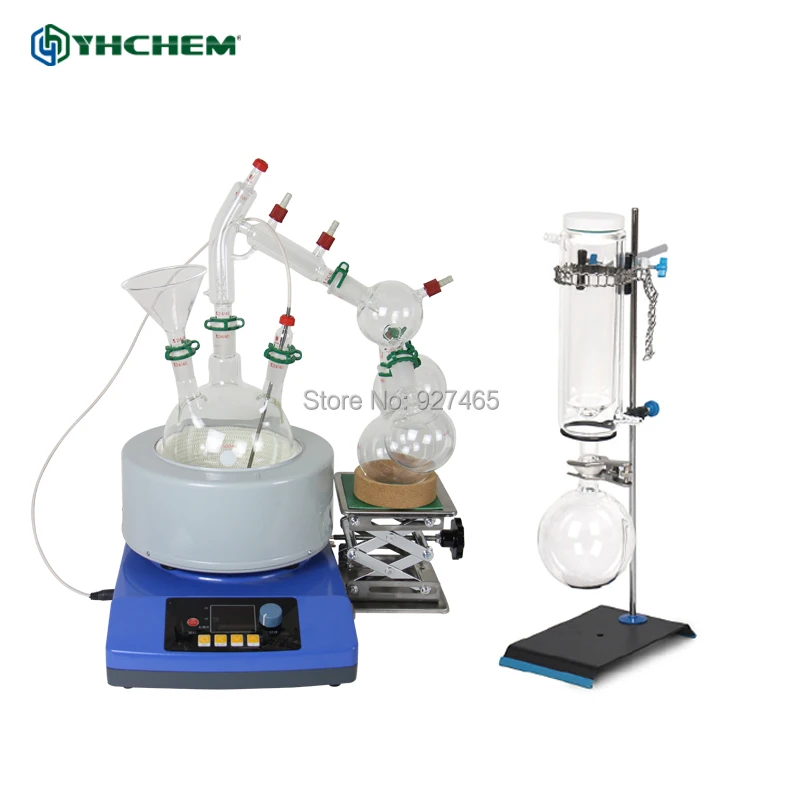 CE High Quality 2000ml Turn Key Solution Glass Short Path Distillation | Канцтовары для офиса и дома