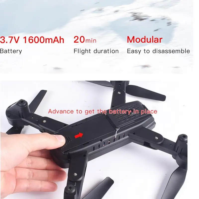 SG700 D Квадрокоптер складной Wifi антенна RC самолет Дрон оптический поток 1080P HD