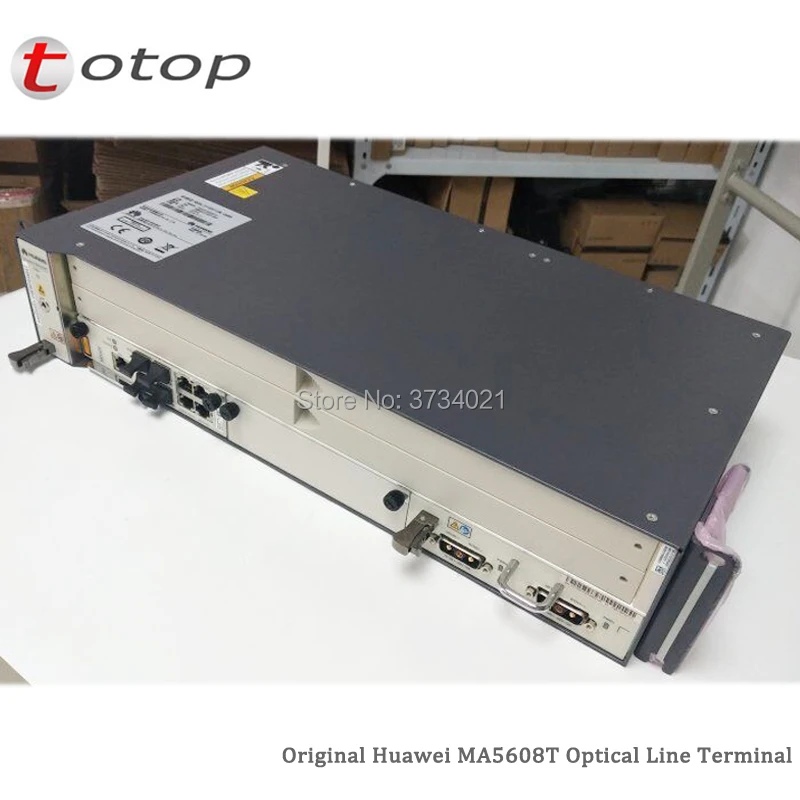 Huawei 19 дюймов OLT GPON MA5608T (постоянный ток) 1 * MPWC силовой панелью 2 MCUD1 10G приборная