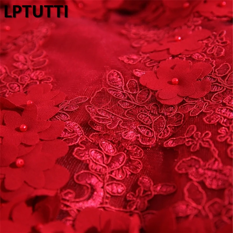 LPTUTTI Lace Appliques New For Women Elegant Date Ceremony Party Prom Gown Formal Gala Events Luxury Long Evening Dresses | Свадьбы и