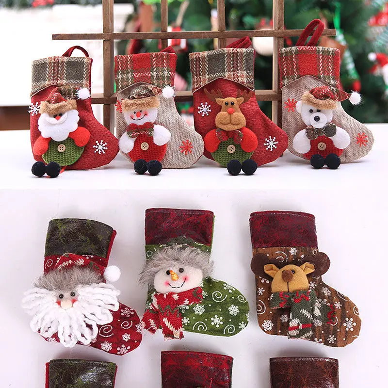 2018 Newest Hot Christmas Stocking Hanging Sock Gift Bag Party Ornament Xmas Tree UK | Дом и сад