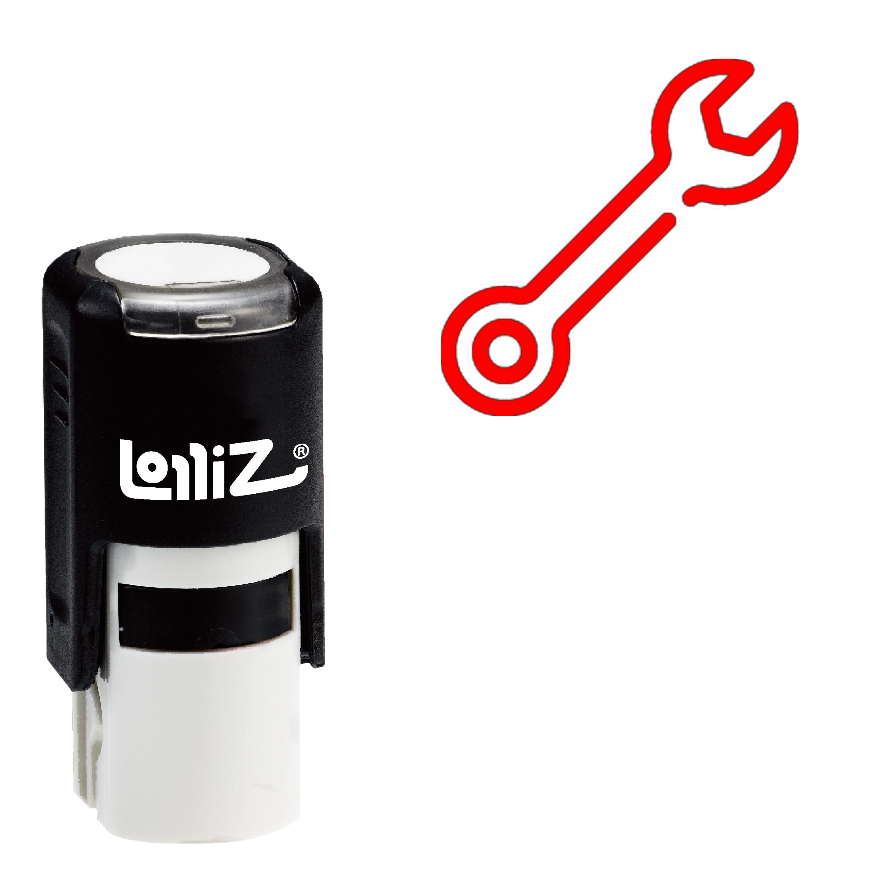 

LolliZ Wrench Self-Inking Rubber Stamp - Modern Symbol Series