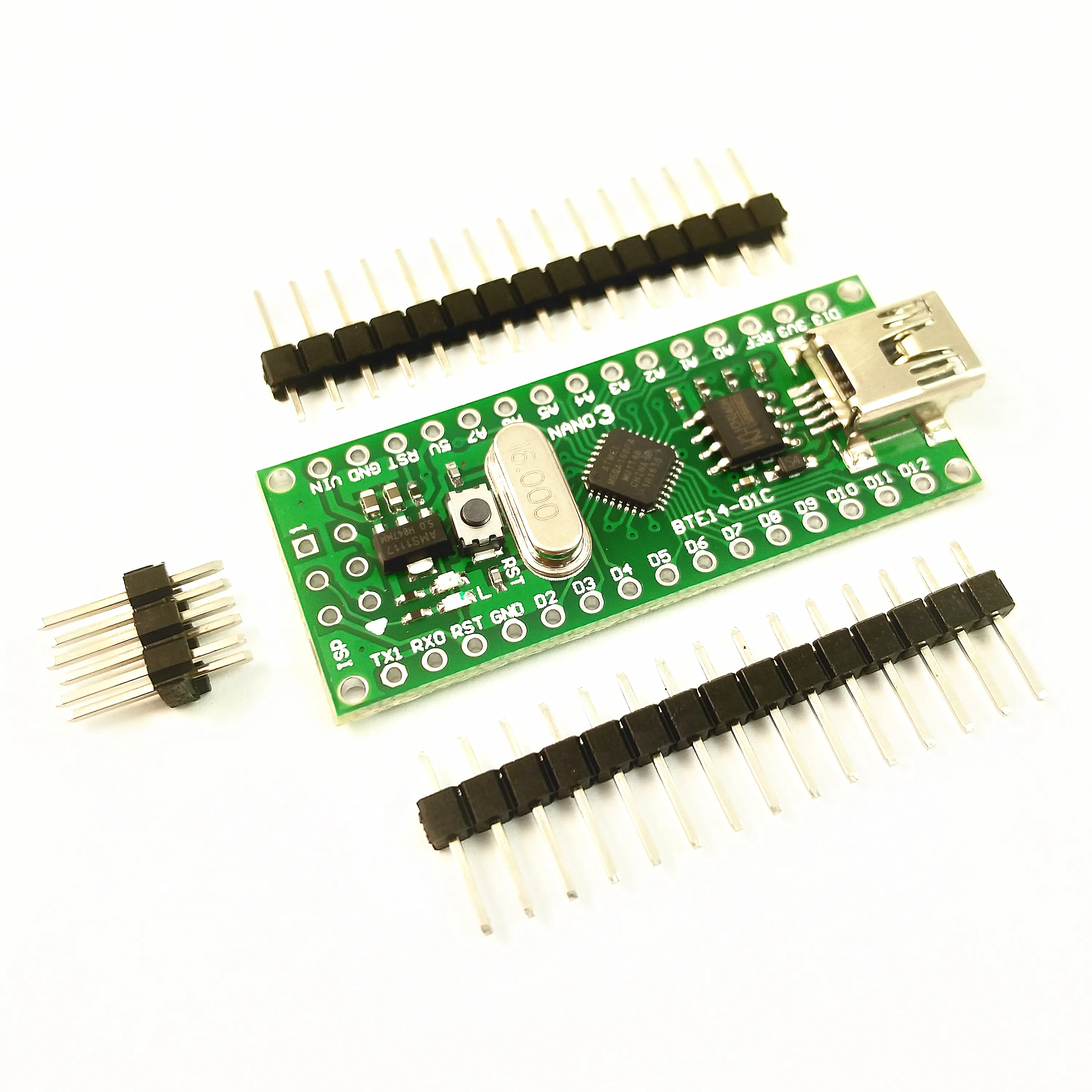 10 шт. Nano V3 ATmega168 CH340 mini USB совместим с Arduino V3.0 BTE14 01C M168|usb usb|usb usbusb |