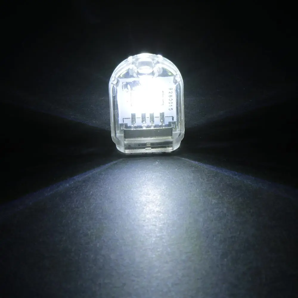 CLAITE Портативный мини USB LED жёлтый декоративный светодиодный Дюралайт Ночной