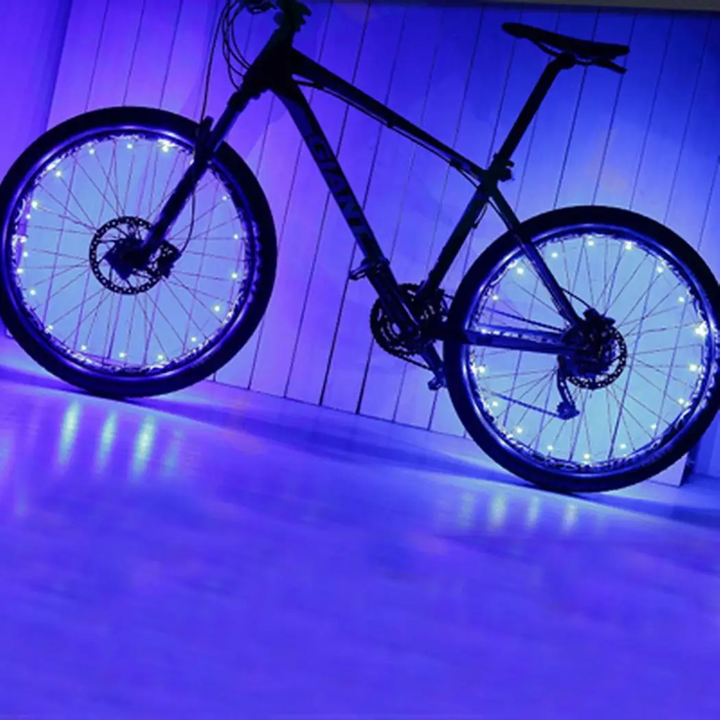 Велосипедный светильник со спицами на колесах хит продаж MTB s 20 светодиодный