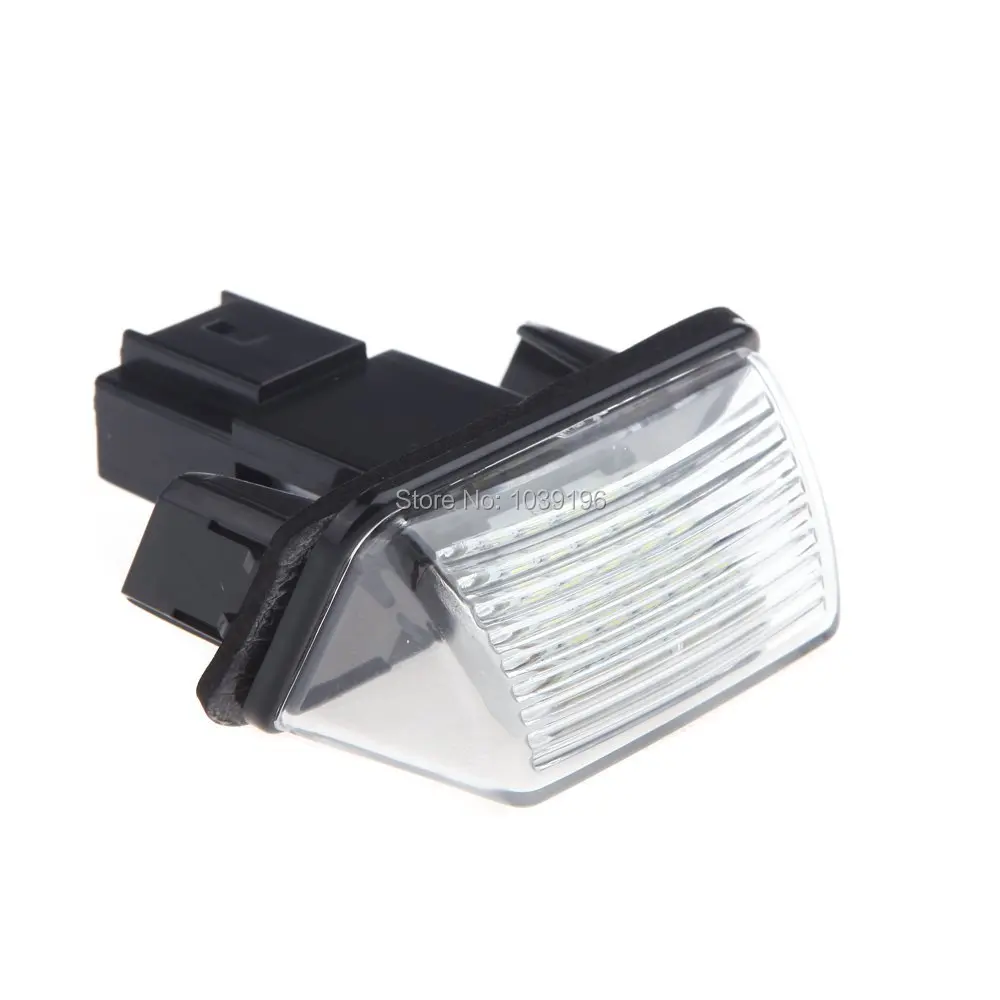 2 светодиодный ных лампы для номерного знака Peugeot 206 207 307 308 406 5008 Citroen C3 C4 C5 C6 Berlingo SAXO