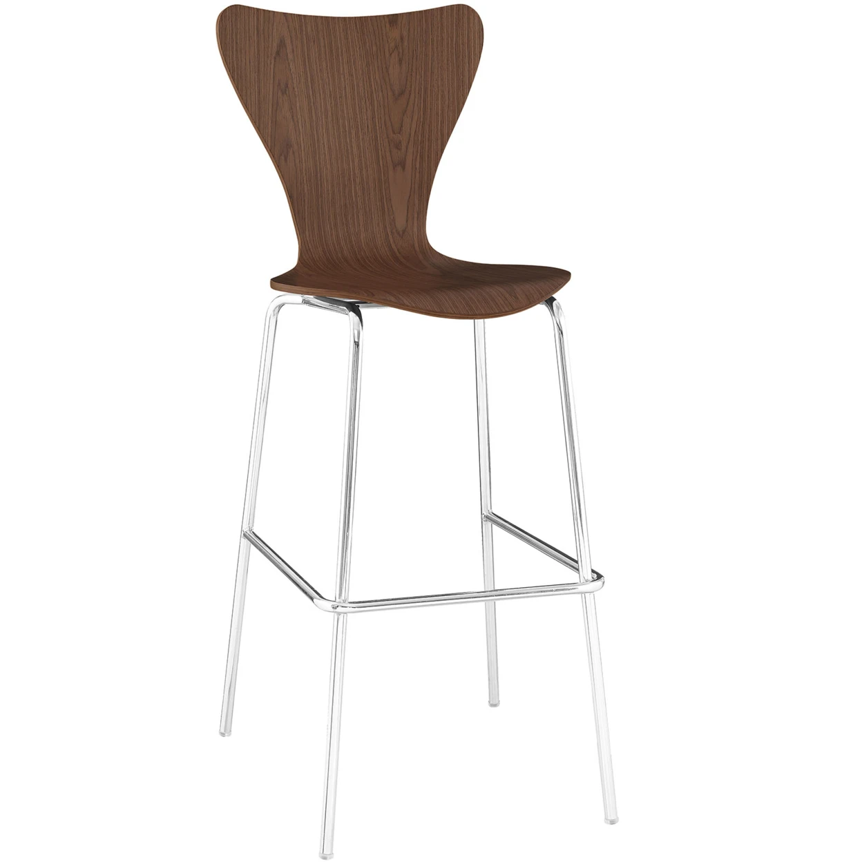 Ernie Wood Bar Stool EEI-538-WAL |