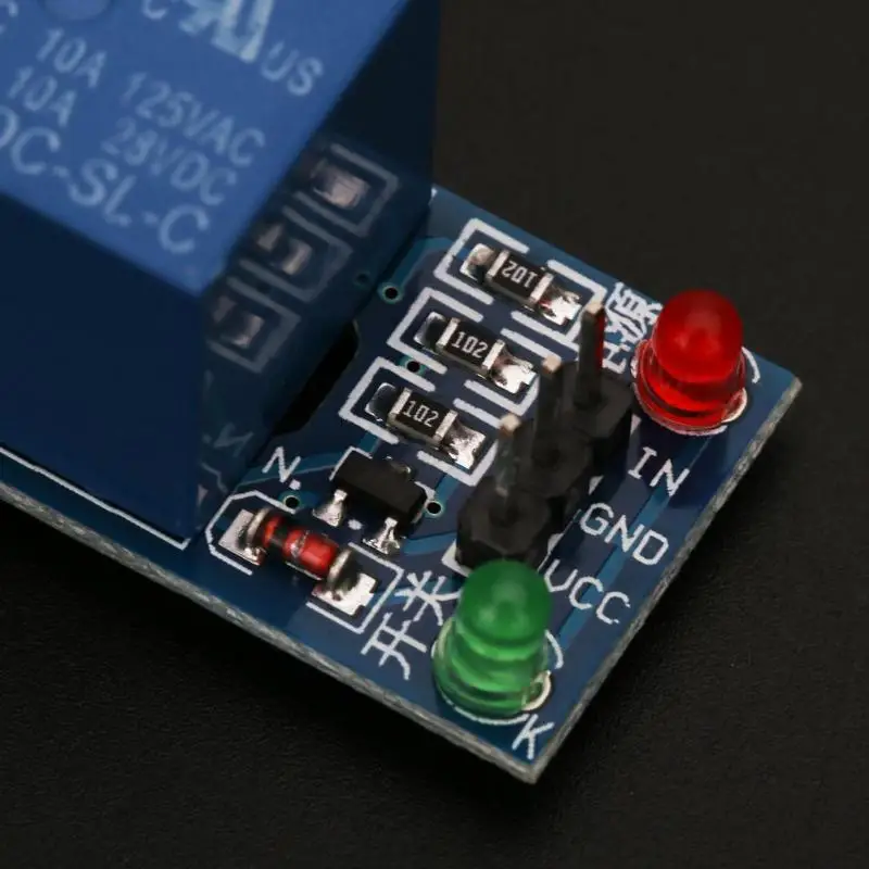 5Pcs 1-Channel 5V Relay Module Shield for Arduino 1280 2560 ARM PIC AVR DSP | Электроника