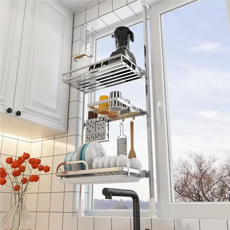 Organizador De Cocina органайзер для раковины Организация нержавеющая сталь Cozinha Mutfak